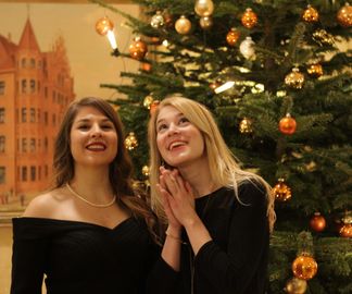 Bettina Langmann und Victoria Pohl_Christmasjazz_Foto von Doris Bordon